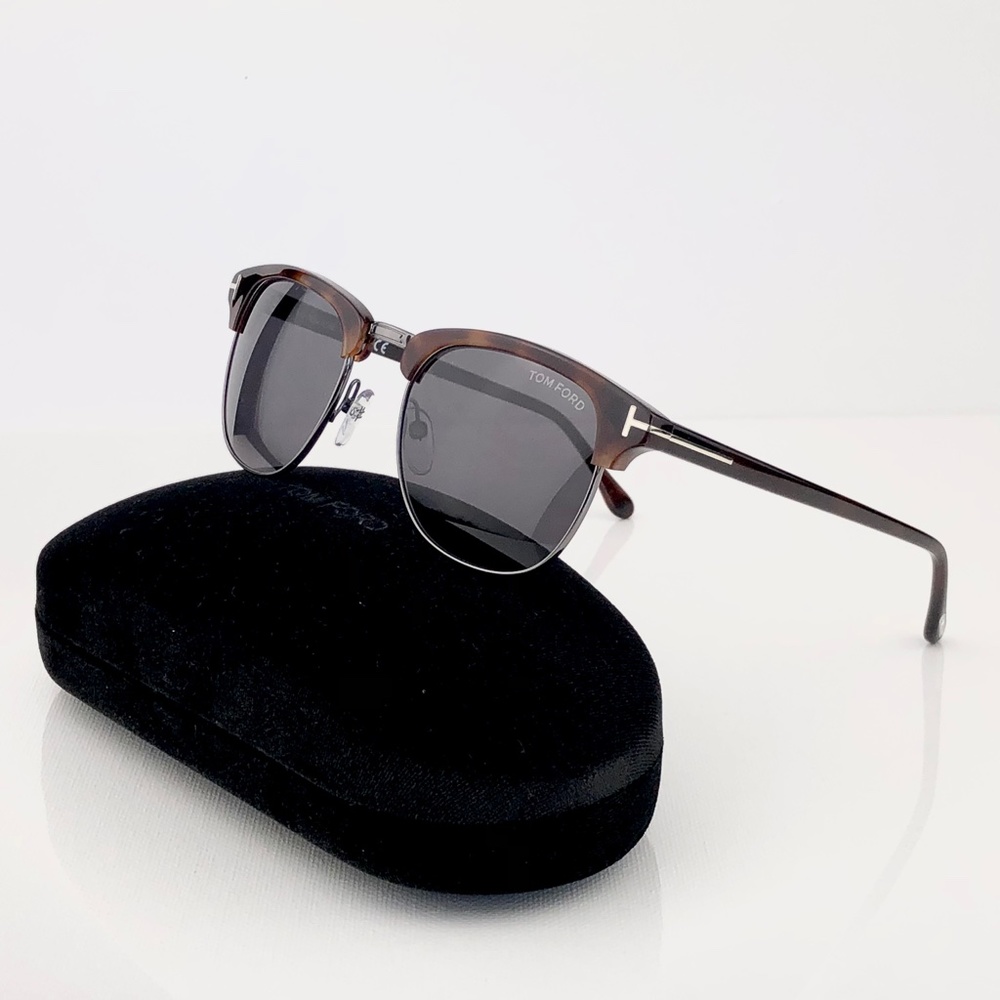 New TOM FORD Henry Square Sunglasses FT0248 52A - Picture 3 of 16